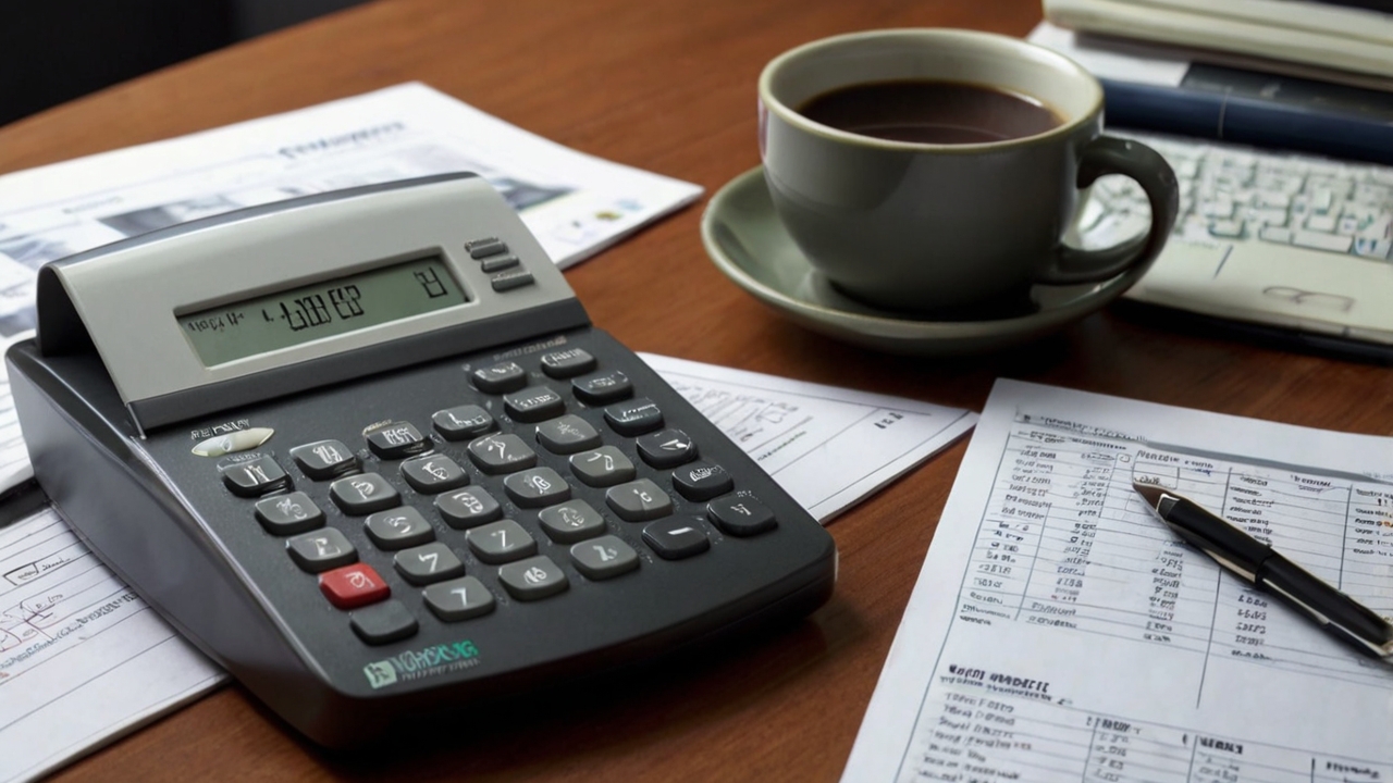Notebook-style budgeting layout representing zero-based planning